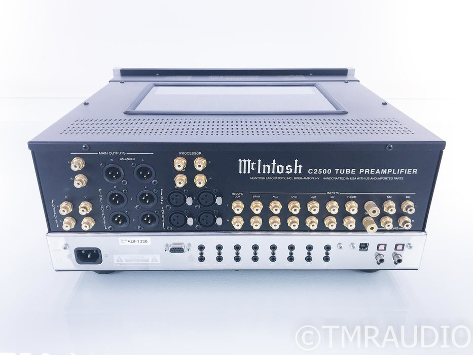 McIntosh C2500 Stereo Tube Preamplifier; C-2500; Remote