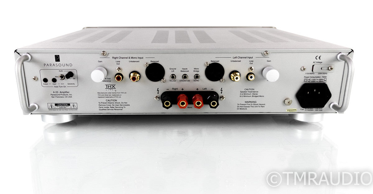 Parasound Halo A23 Stereo Power Amplifier; A-23 (1/3)