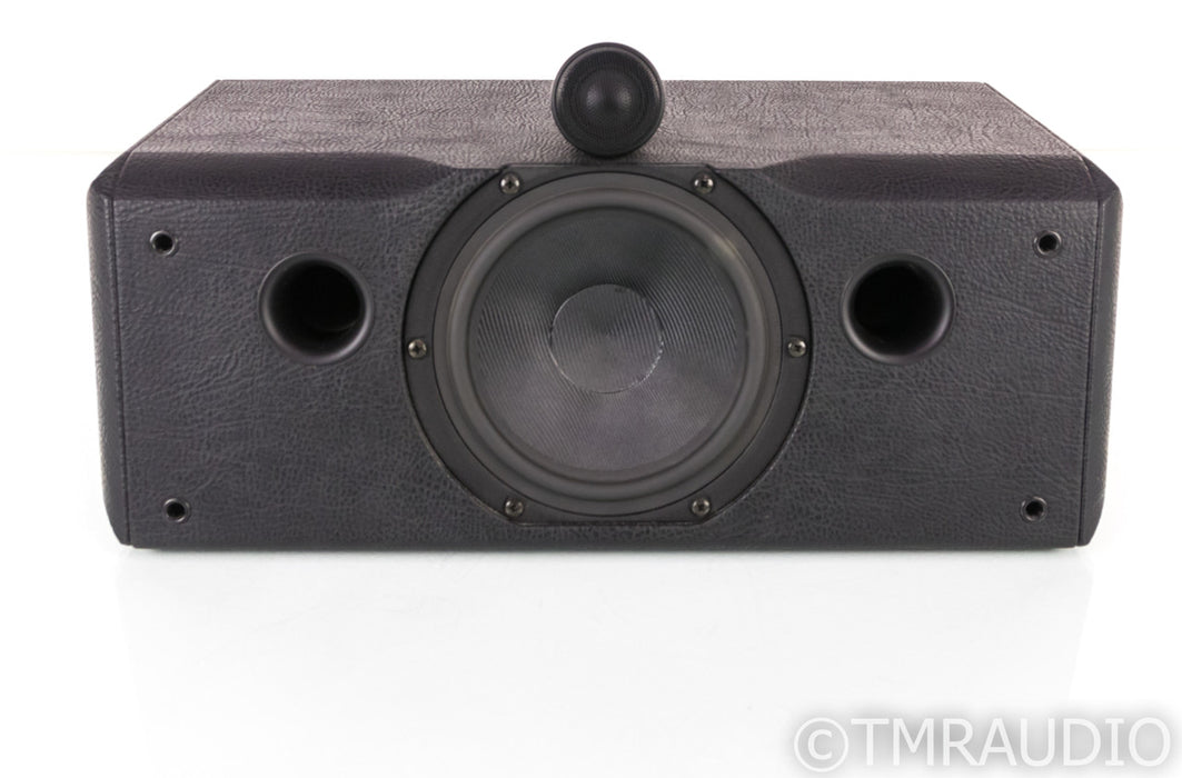 Sonus Faber Solo Home Center Channel Speaker; Black Leather