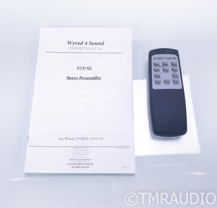 Wyred 4 Sound STP SE Stereo Preamplifier; Stage 2 Upgrades; Wyred4Sound; W4S