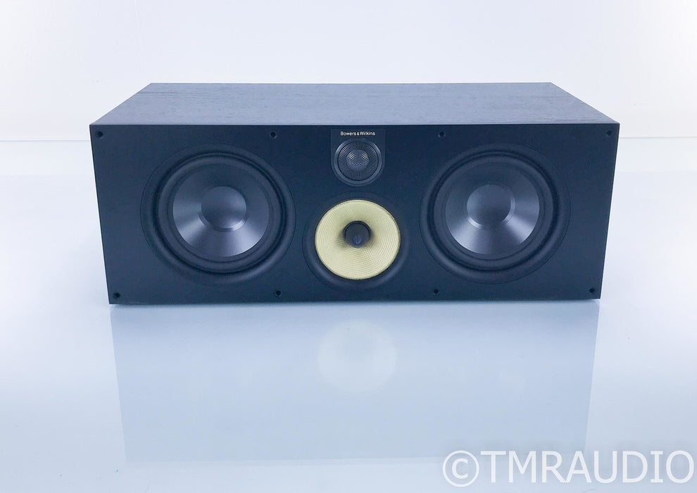 B&W HTM61 S2 Center Channel Speaker; Black Ash; Bowers & Wilkins HTM-61 S2