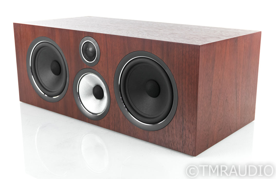 B&W HTM71 S2 Center Channel Speaker; Rosenut
