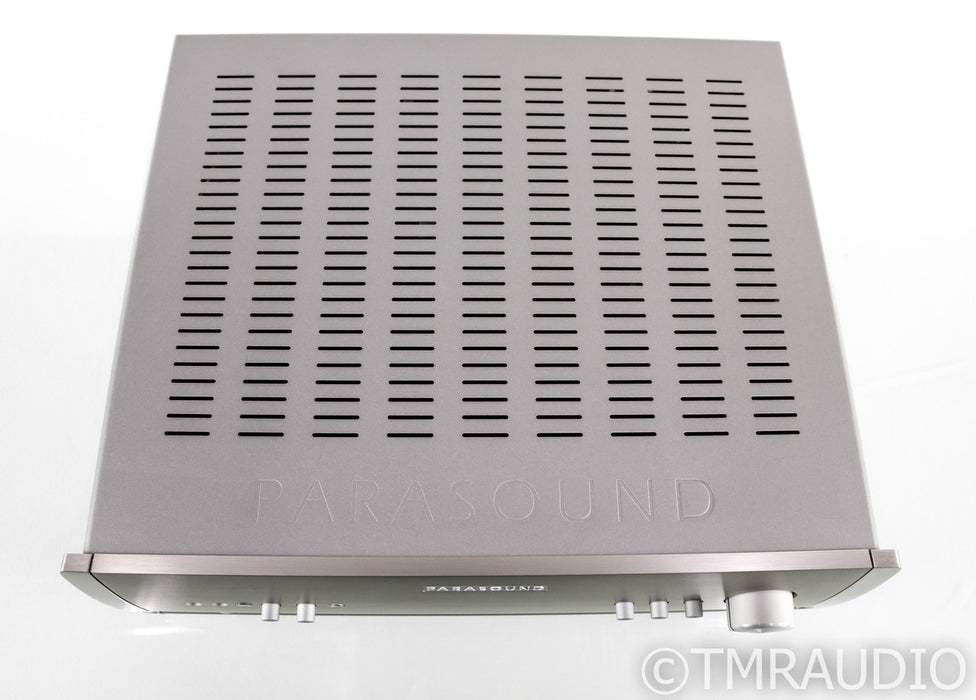 Parasound Halo Integrated 2.1 Channel Integrated Amplifier; Remote; MM/MC Phono