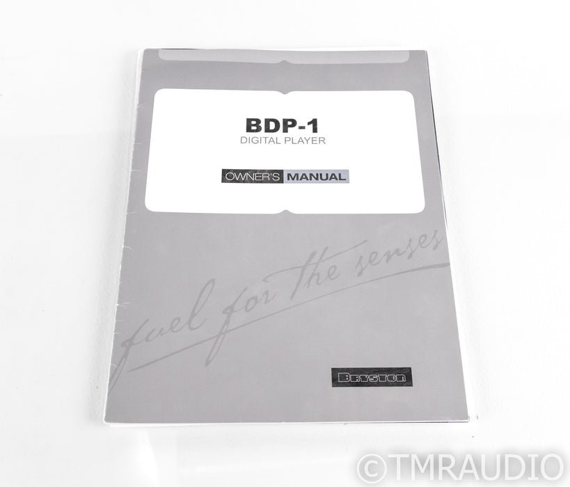 Bryston BDP-1 Network Streamer; BDP1