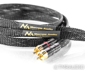 Morrow Audio MA5 RCA Cables; 1m Pair Interconnects
