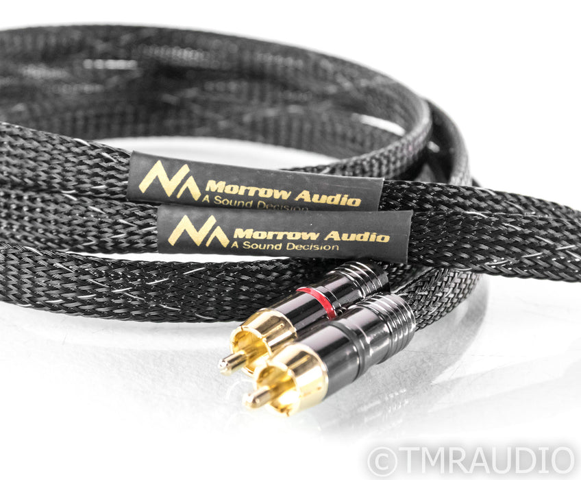 Morrow Audio MA5 RCA Cables; 1m Pair Interconnects