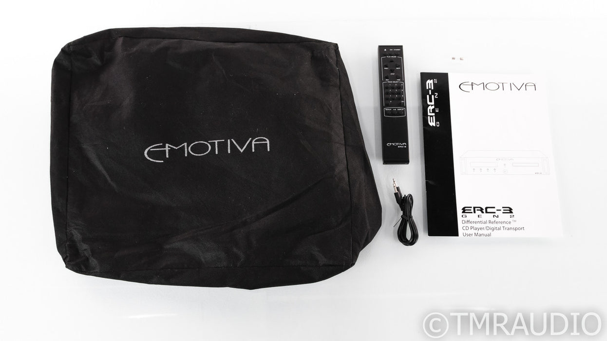Emotiva ERC-3 Gen 2 CD Player / Transport; ERC3; Remote