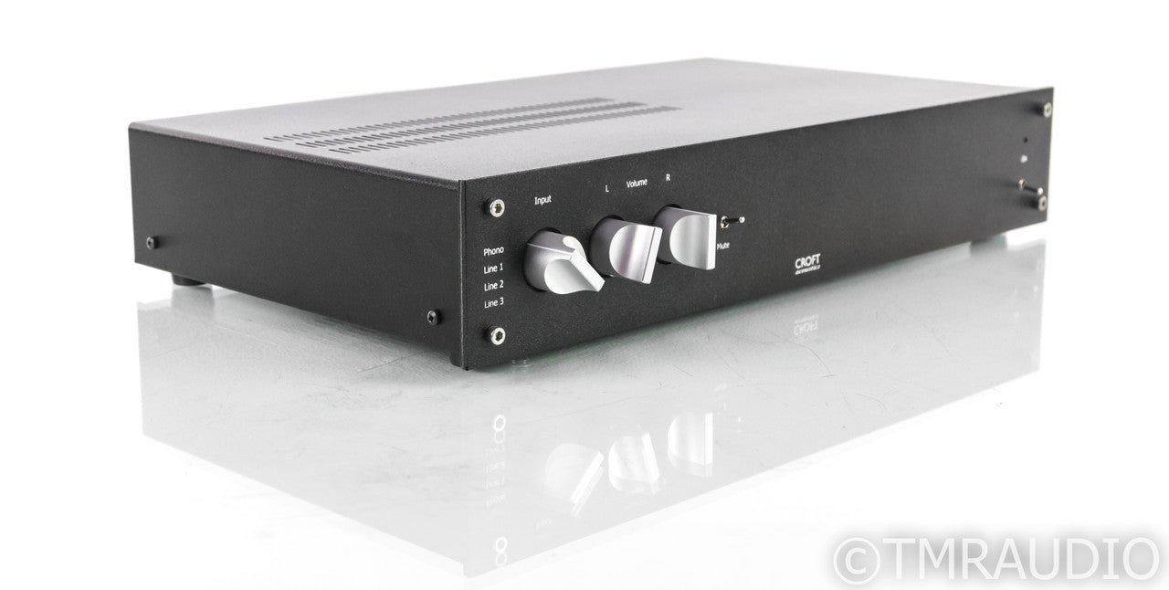 Croft Acoustics Micro 25 Stereo Tube Preamplifier; MM Phono