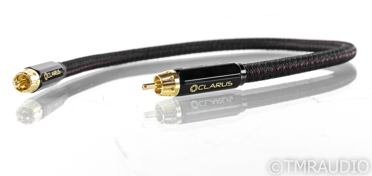 Clarus Crimson Digital Audio RCA Coaxial Cable; 0.5m Digital Interconnect