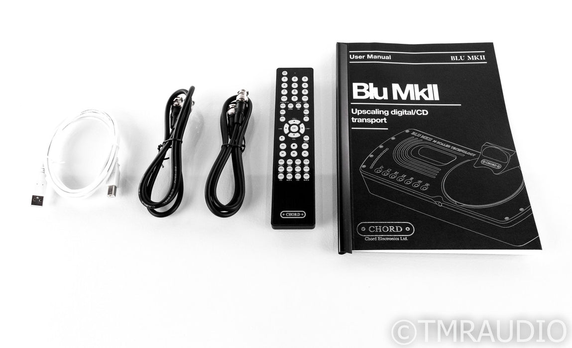 Chord Electronics Blu MKII M Scaler Upscaling CD Transport; Remote