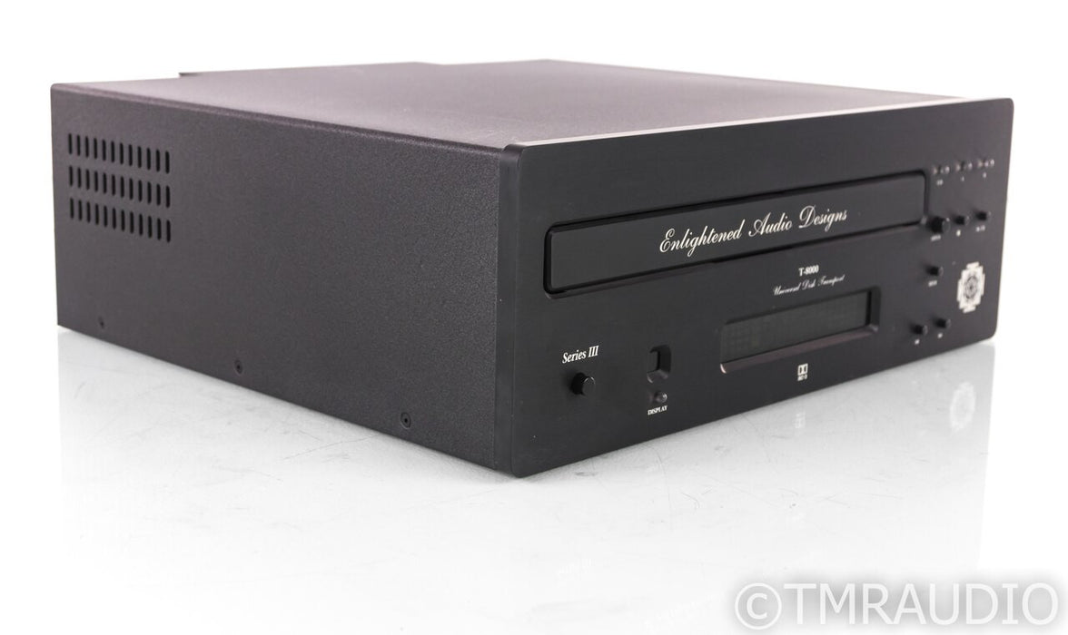 Enlightened Audio Designs T-8000 Series III Laser Disc Player; EAD T8000 AS-IS (Grainy Picture)