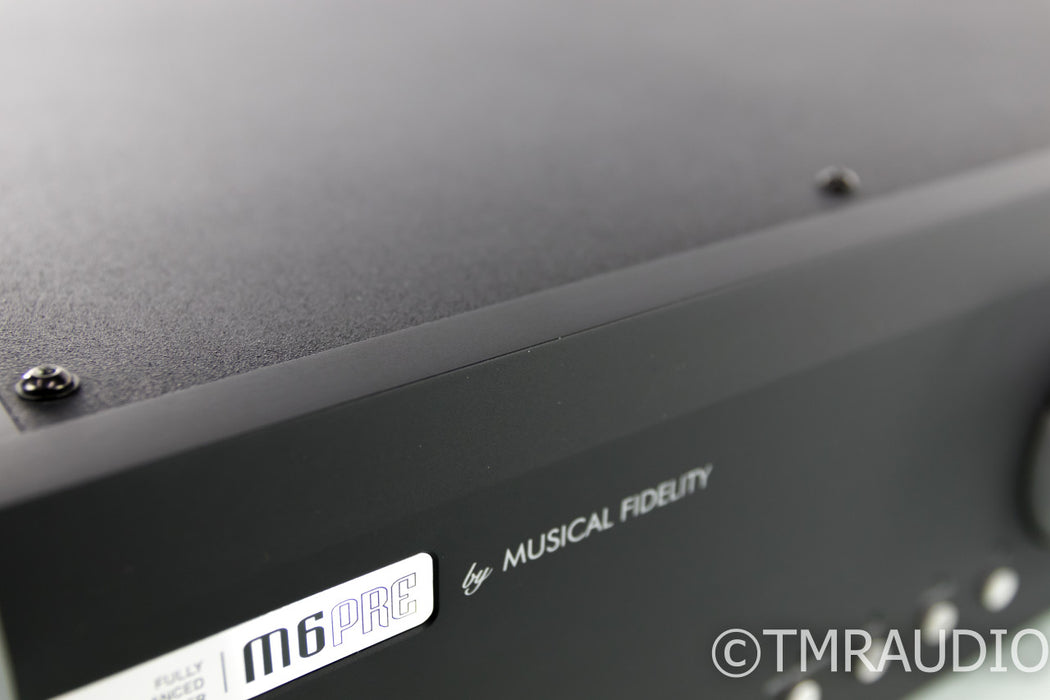 Musical Fidelity M6PRE Stereo Preamplifier; Remote