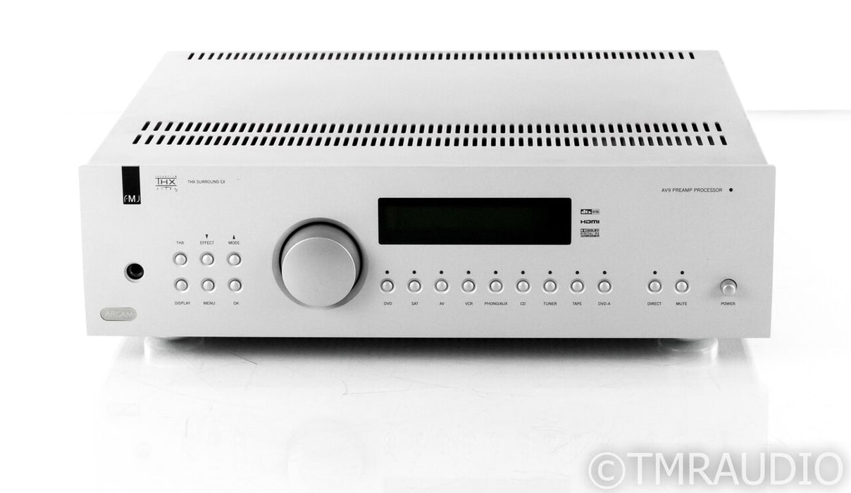 Arcam AV9 7.2 Channel Home Theater Processor; AV-9; Remote; AS-IS (NO HDMI)