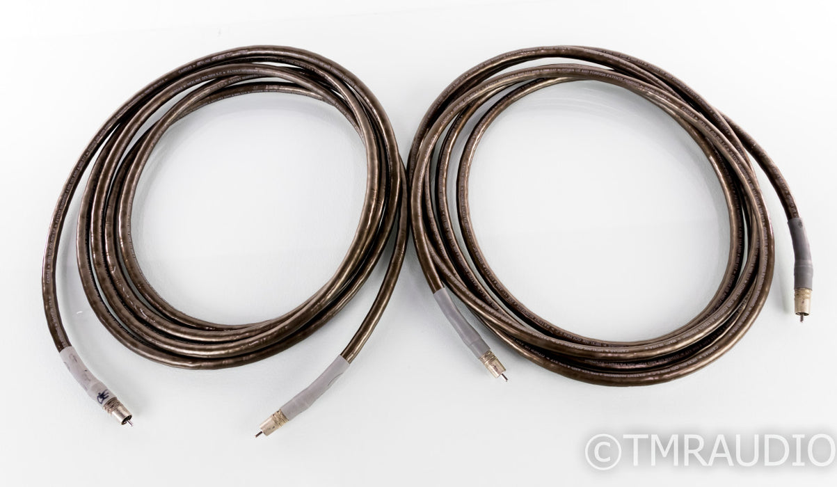 Cardas Hexlink Golden 5C RCA Cables; 5m Pair Interconnects