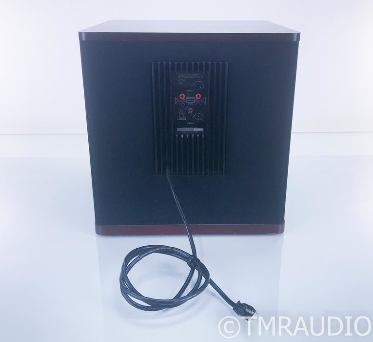 Vandersteen 2Wq Powered Subwoofer; Mahogany Finish; X-2 Crossover (15K)