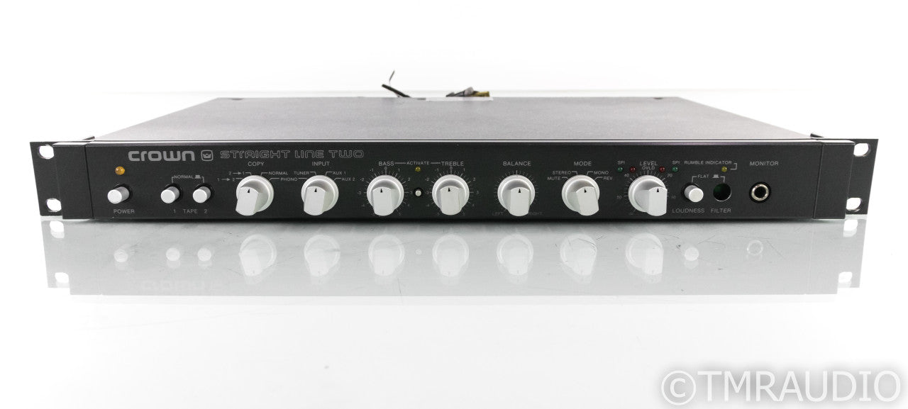 Crown Straight Line Two Stereo Preamplifier