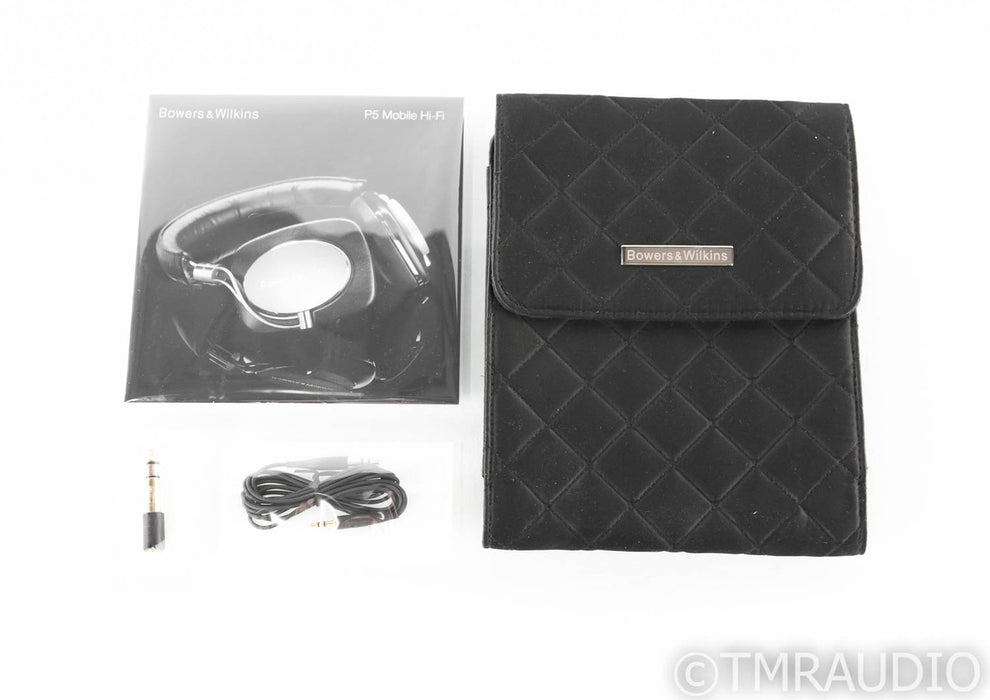 B&W P5 On-Ear Closed Back Dynamic Headphones; P-5; Bowers & Wilkins