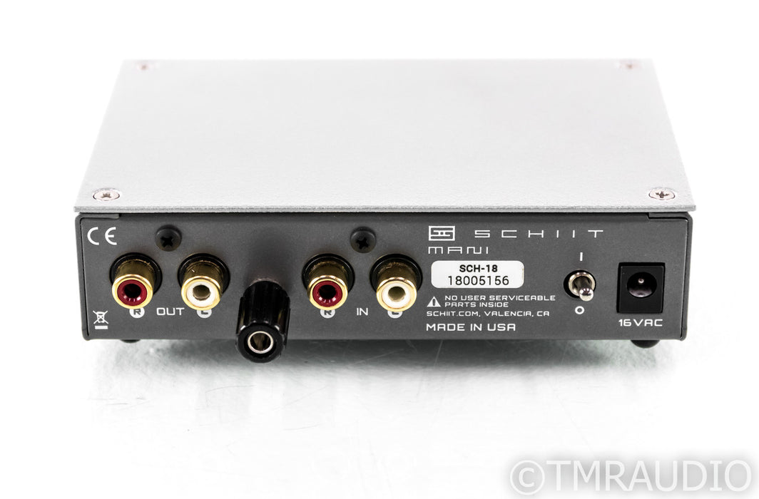 Schiit Mani MM / MC Phono Preamplifier; Silver