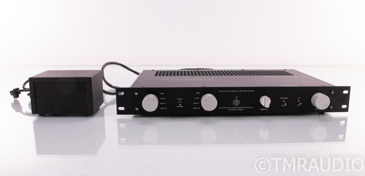 Counterpoint SA-3.1 Vintage Stereo Tube Preamplifier; LSP Standard Upgrade HOLD PSU repair