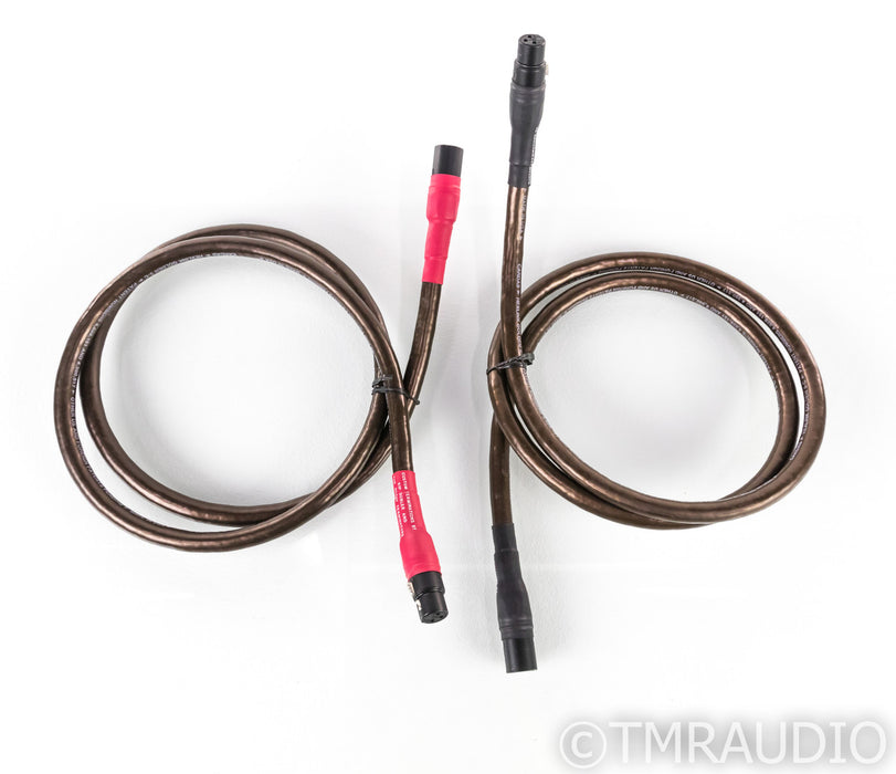 Cardas Hexlink Golden 5-C XLR Cables; 1.5m Pair Balanced Interconnects; 5C