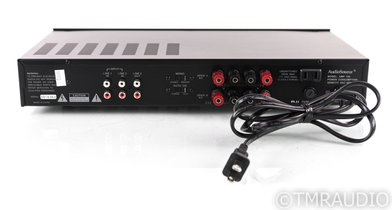 AudioSource Amp 100 Stereo Integrated Amplifier; AMP100