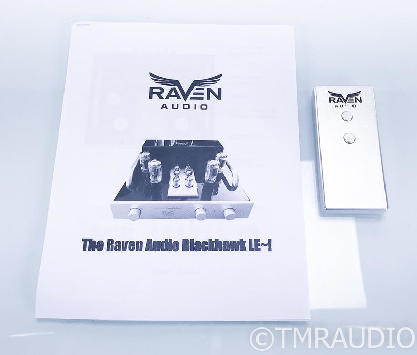 Raven Audio Blackhawk LE Stereo Tube Integrated Amplifier; Remote