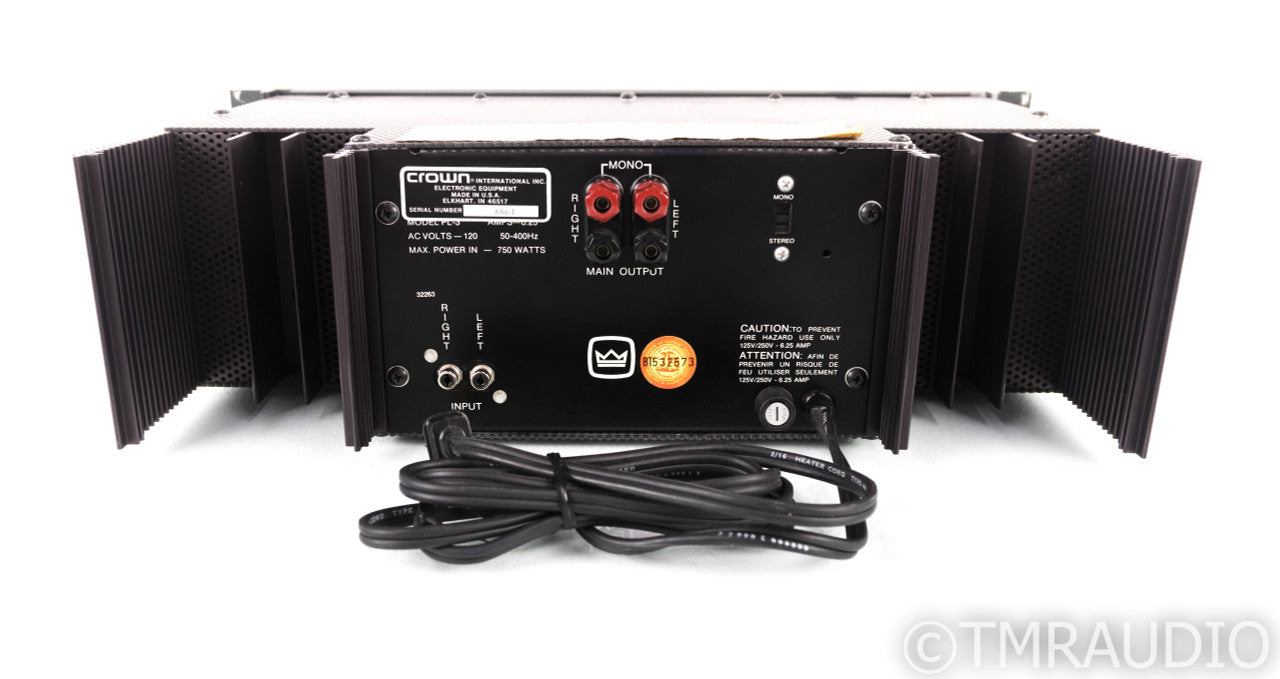 Crown Power Line Three Stereo Power Amplifier