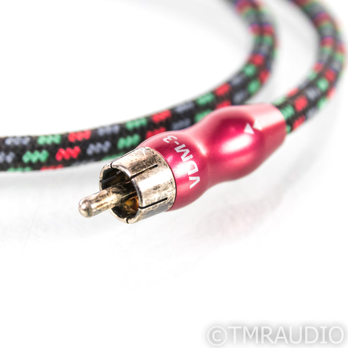 Audioquest VDM-3 RCA Digital Coaxial Cable; Single 1m Interconnect