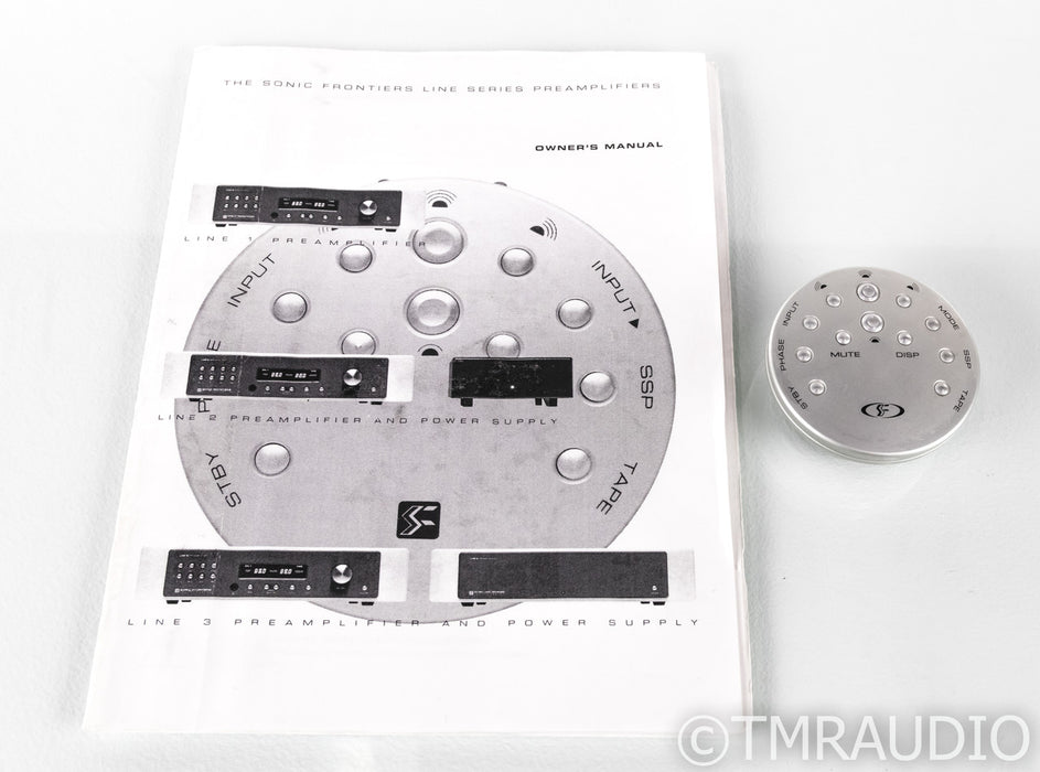 Sonic Frontiers Line 2 Stereo Tube Preamplifier