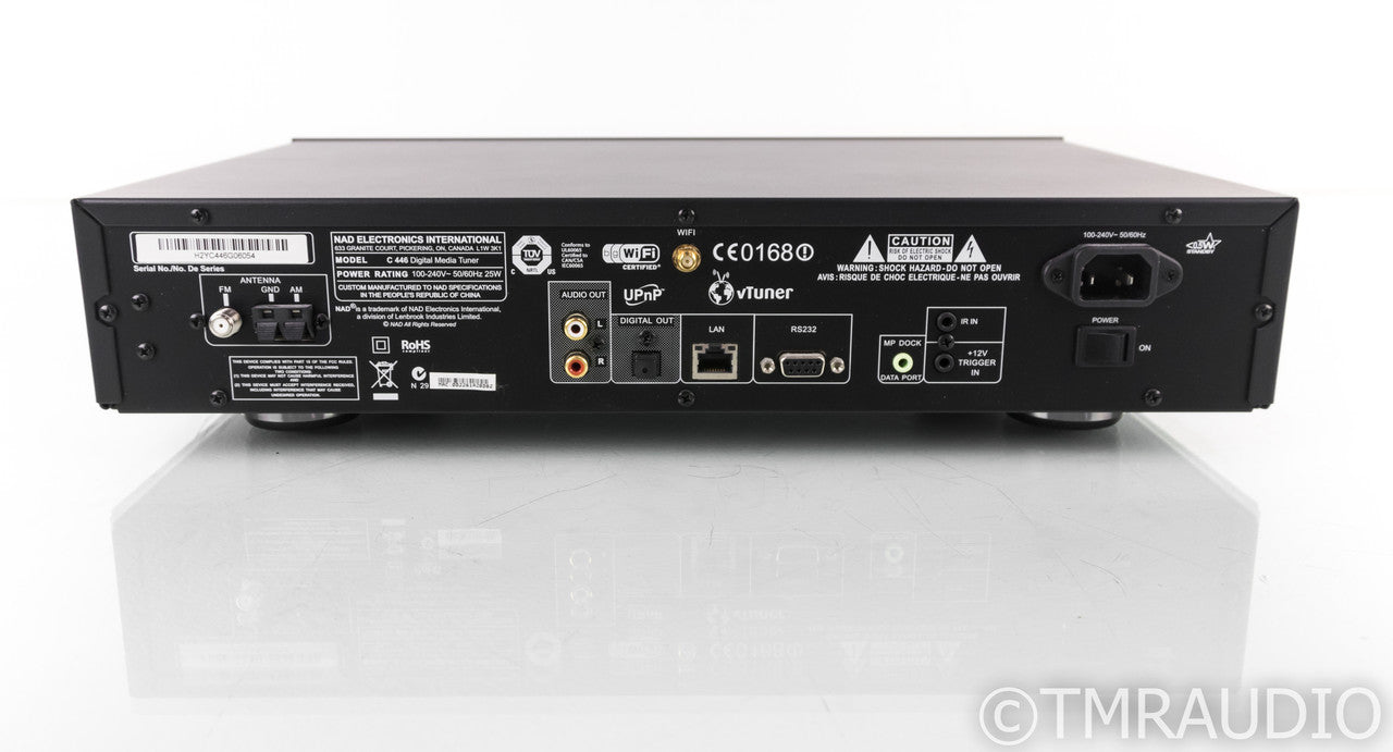 NAD C 446 Network Streamer / Tuner; C446; Remote