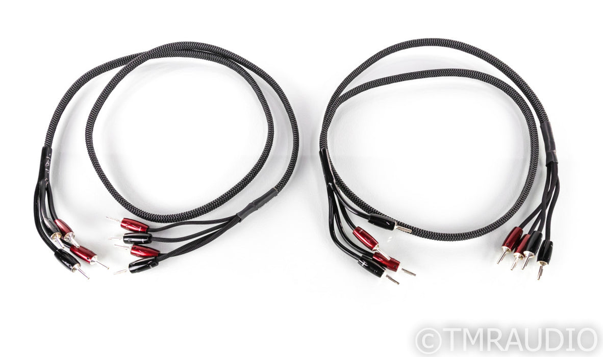 AudioQuest Rocket 44 Bi-Wire / Bi-Amp Speaker Cables; 6ft Pair
