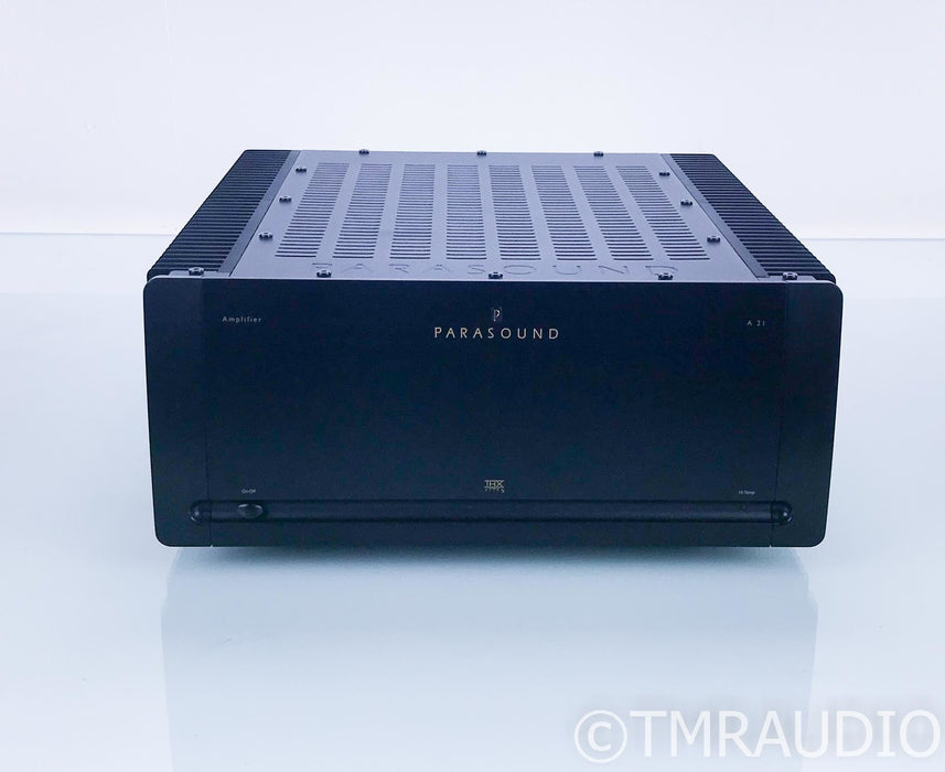 Parasound Halo A21 Stereo Power Amplifier; A-21; Black