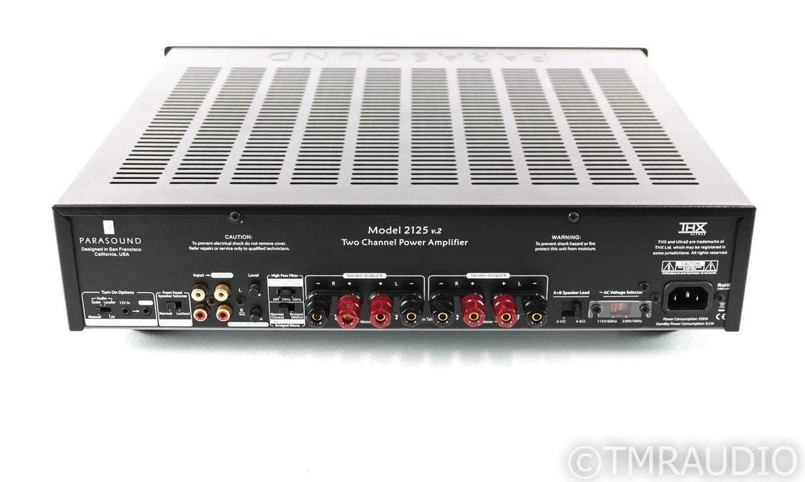 Parasound NewClassic 2125 v.2 Stereo Power Amplifier