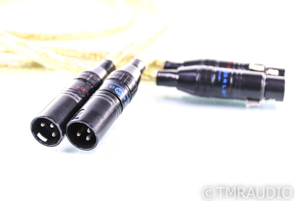 Wireworld Gold Eclipse III+ XLR Cables; 5ft Pair Balanced Interconnects