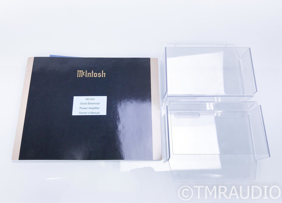 McIntosh MC452 Stereo Quad Balanced Power Amplifier; MC-452