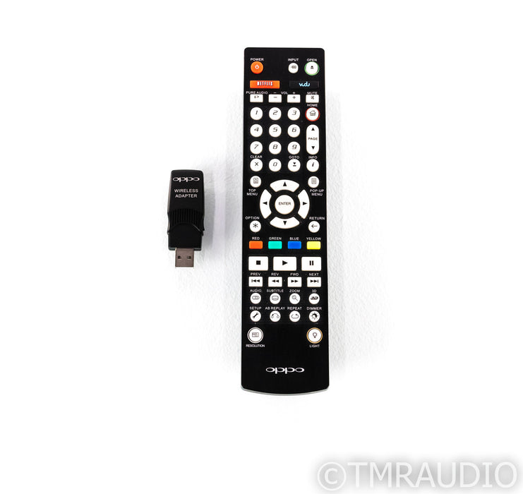 Oppo BDP-105 Universal Blu-Ray Player; BDP105; Remote