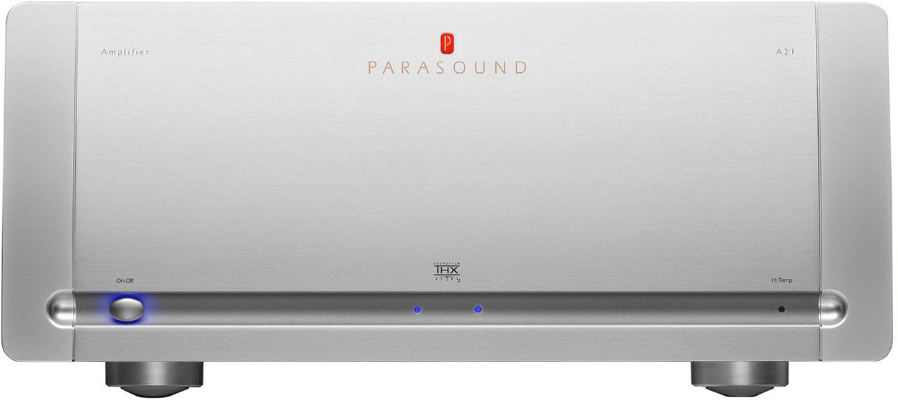 Parasound Halo A21 Stereo Power Amplifier; Silver (New)