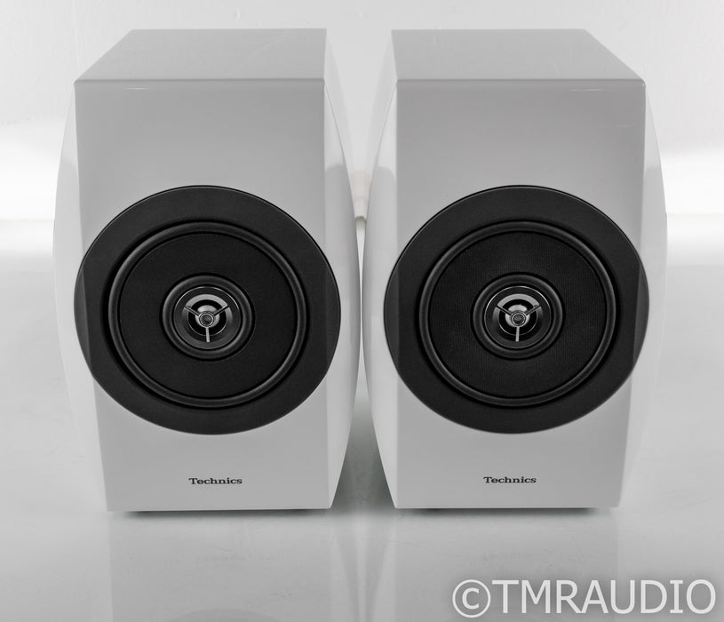 Technics SB-C700 Bookshelf Speakers; SBC700; Gloss White Pair