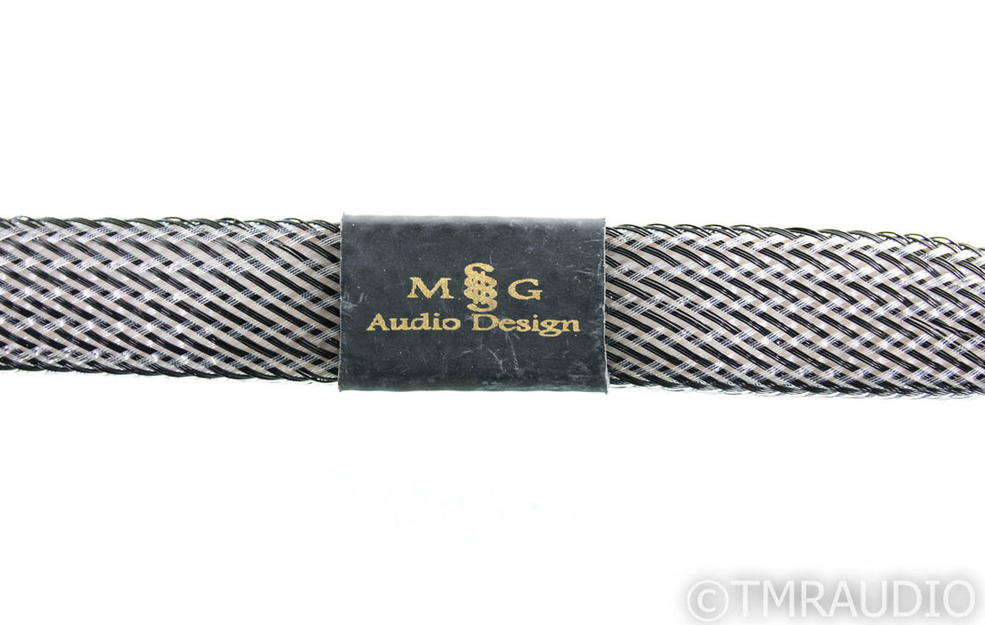 MG Audio Silver Planus XLR Cables; 1m Pair Balanced Interconnects