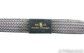 MG Audio Silver Planus XLR Cables; 1m Pair Balanced Interconnects