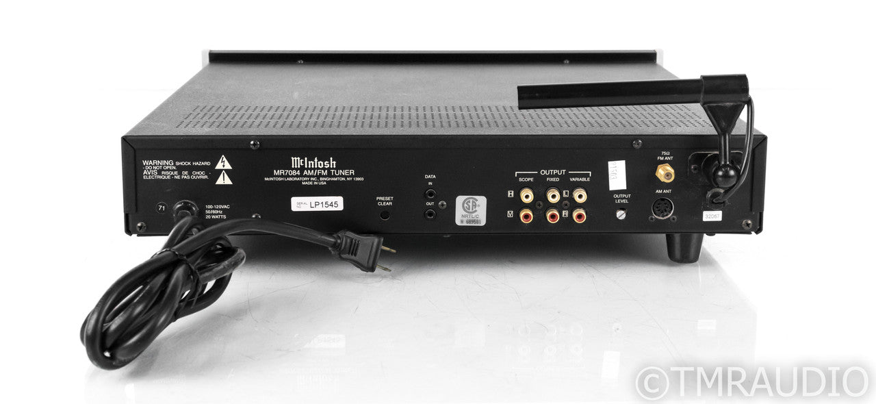McIntosh MR7084 Vintage AM / FM Tuner; MR-7084