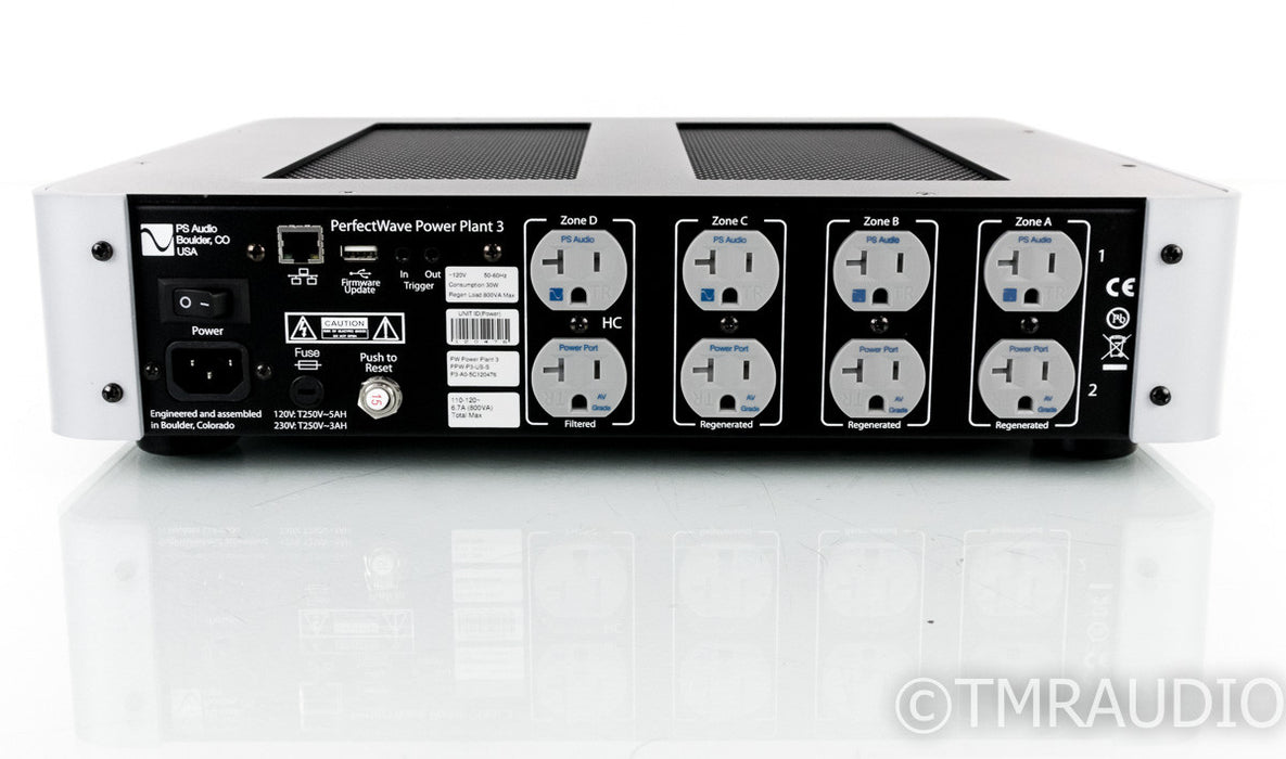PS Audio PerfectWave Power Plant 3 Power Conditioner; P3; Remote (Warranty)