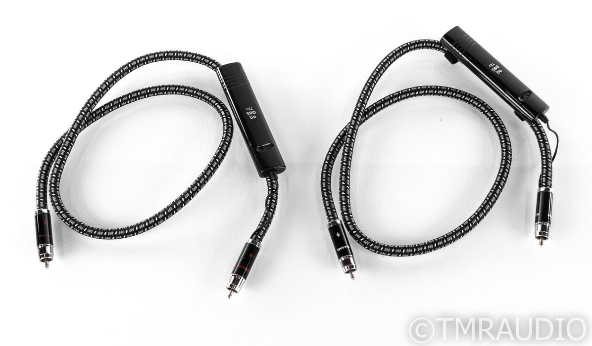 AudioQuest Niagara RCA Cables; 1m Pair Interconnects; 72v DBS