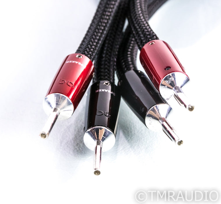 Audioquest Thunderbird ZERO Speaker Cables; 8ft Pair; 72v DBS