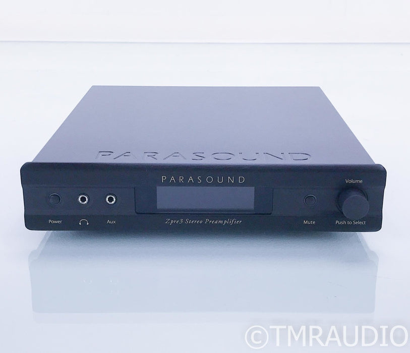 Parasound Zpre3 Stereo Preamplifier; Remote