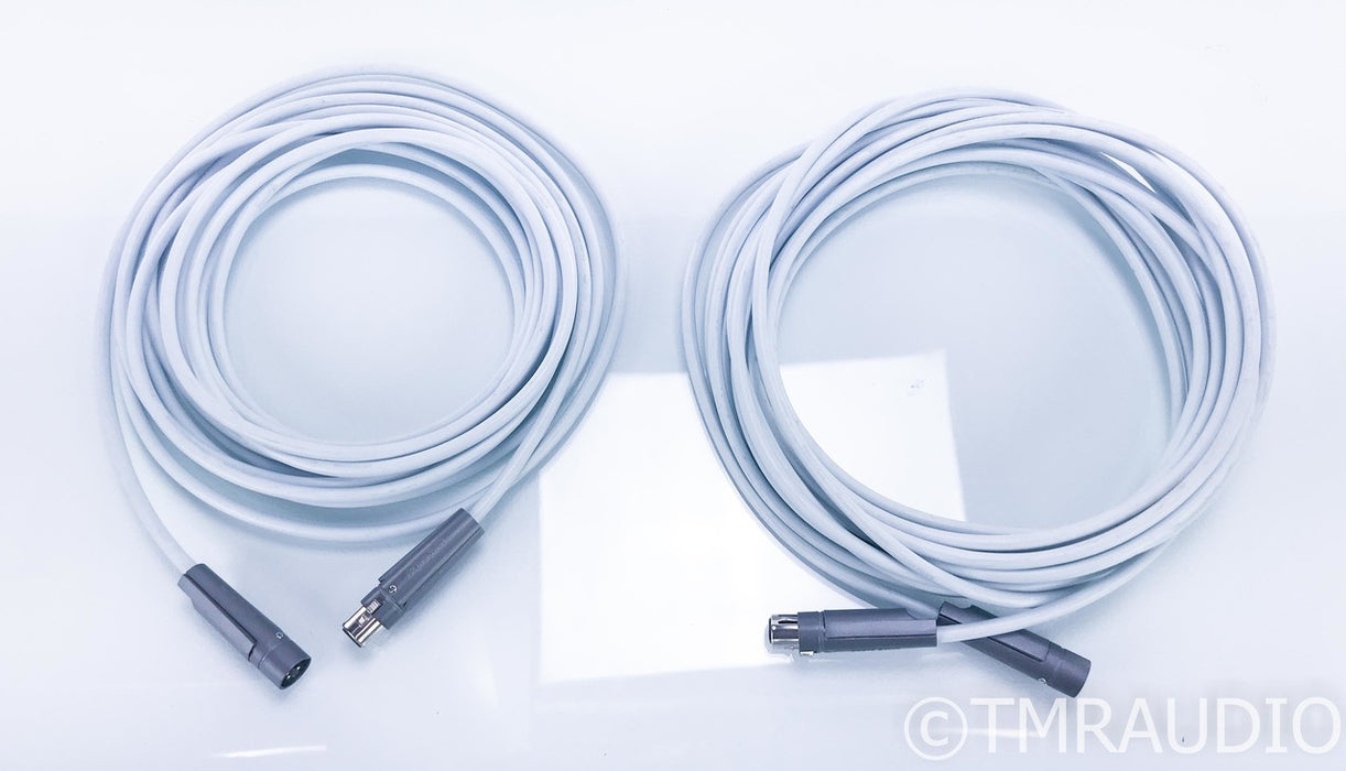 Supra EFF-I XLR Cables; 11m Pair Balanced Interconnects