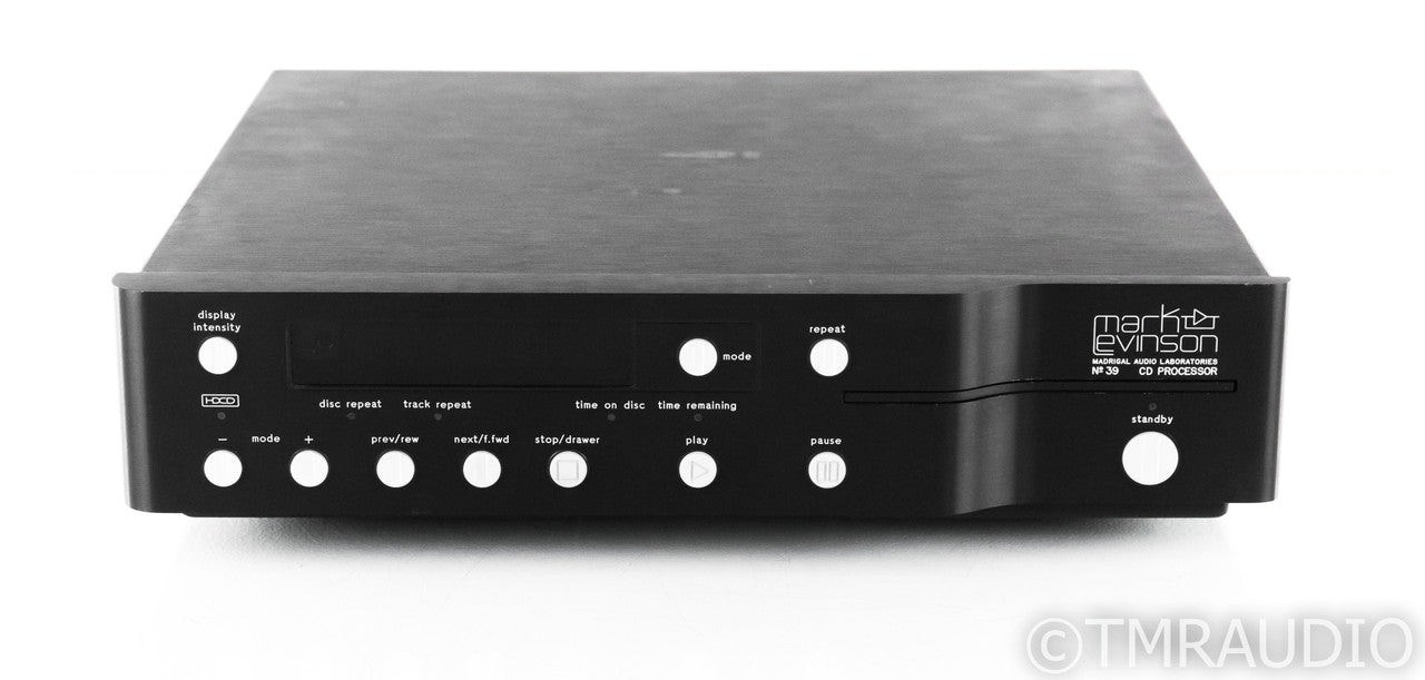 Mark Levinson No. 39 CD Player; Remote; HDCD; AS-IS (Doesn't Read Discs)