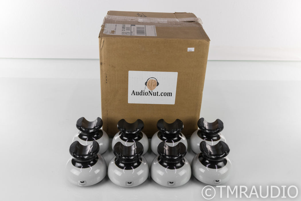 Audionut Cable Elevators / Risers; Ceramic; Set of 8