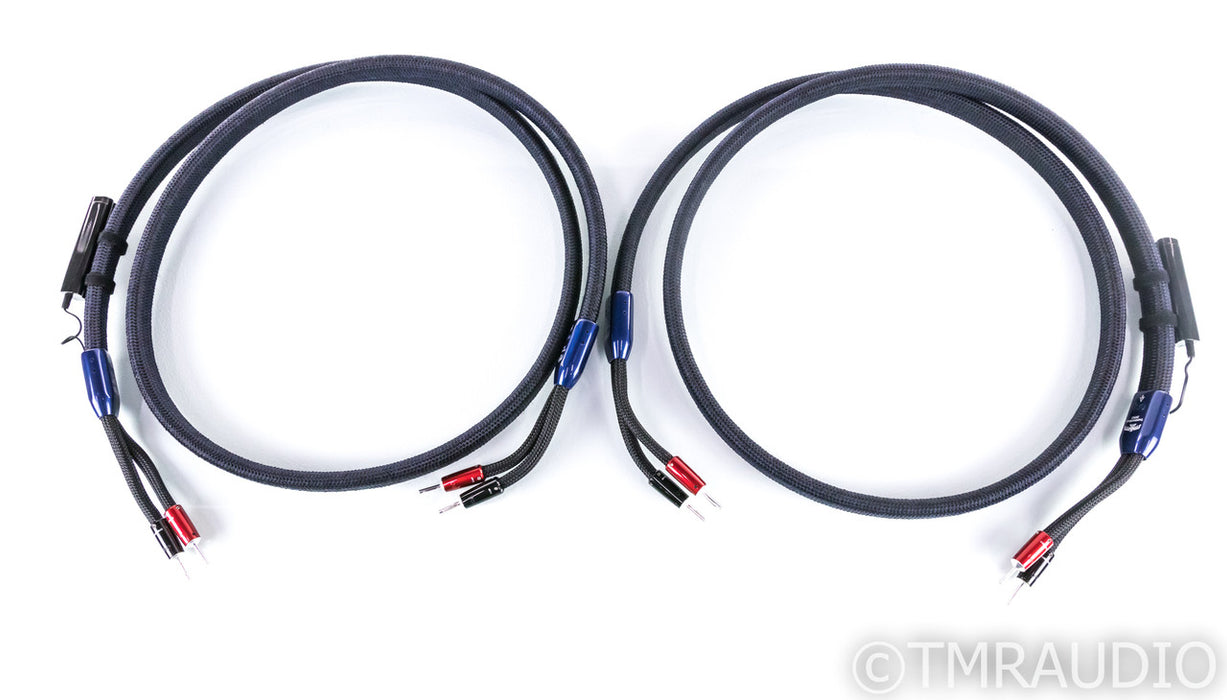 Audioquest Thunderbird ZERO Speaker Cables; 8ft Pair; 72v DBS