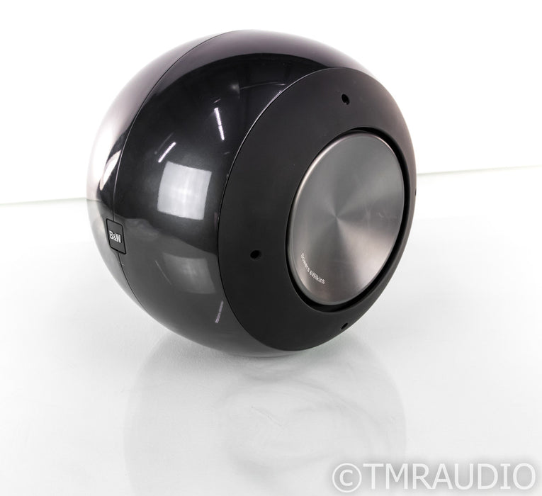 B&W PV1 Dual 6.5" Powered Subwoofer; Gloss Silver; PV-1